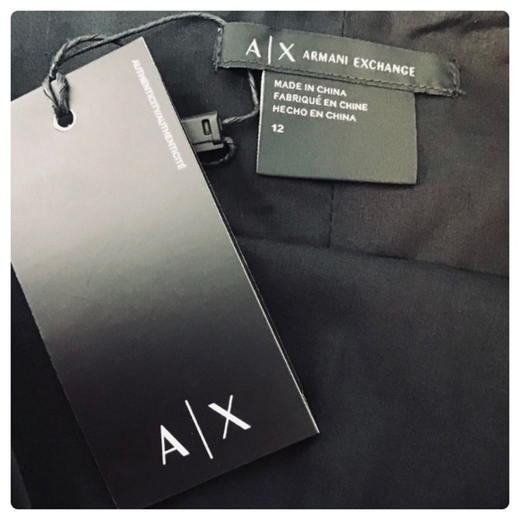 AX / Armani Exchange Sleeveless Flare Mini Dress - Picture 9 of 11